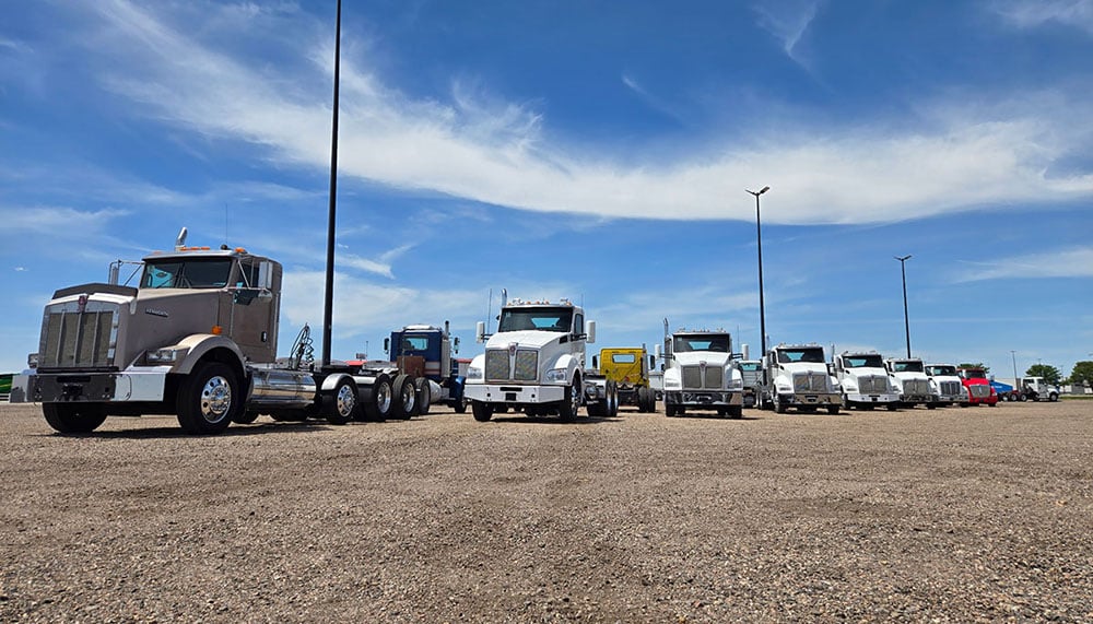 truck line-up